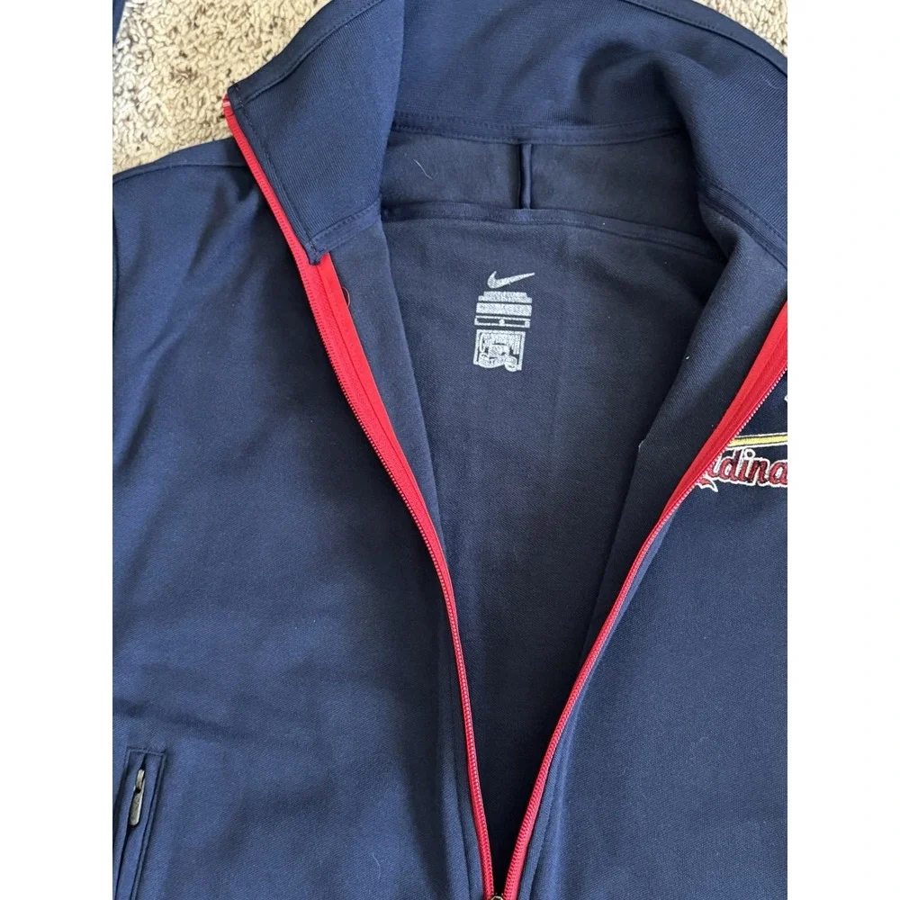 Nike Team St. Louis Cardinals Full Zip Track Jacket‎ Women's Large